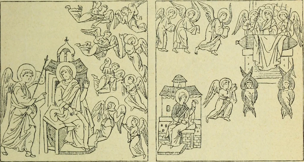 An illustration from Ocherki pamiatnikov khristiansko ikonografi i iskusstva, 1900, leaf 272