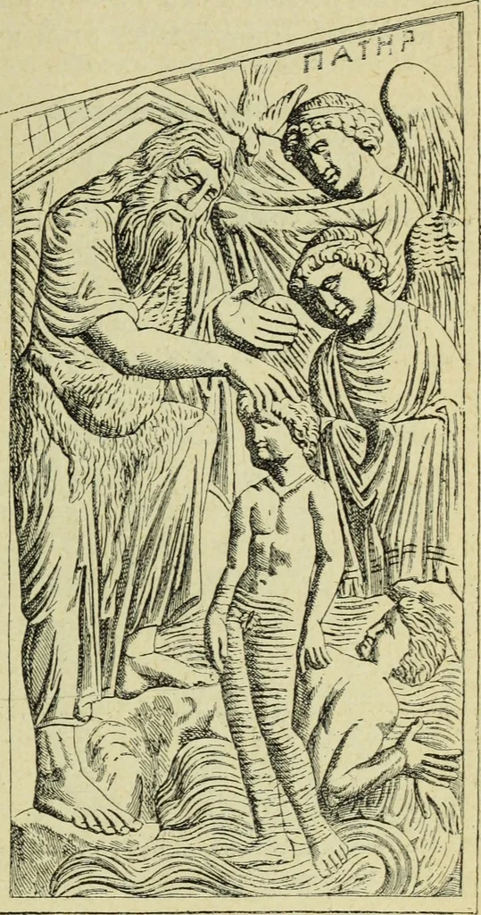 An illustration from Ocherki pamiatnikov khristiansko ikonografi i iskusstva, 1900, leaf 280