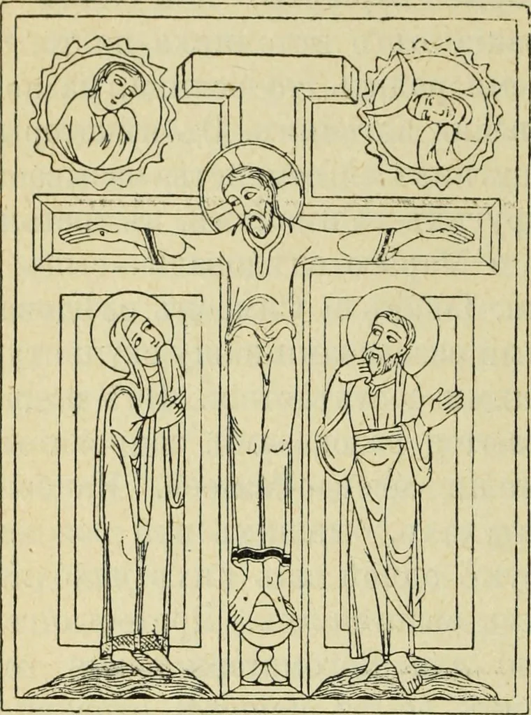 An illustration from Ocherki pamiatnikov khristiansko ikonografi i iskusstva, 1900, leaf 285