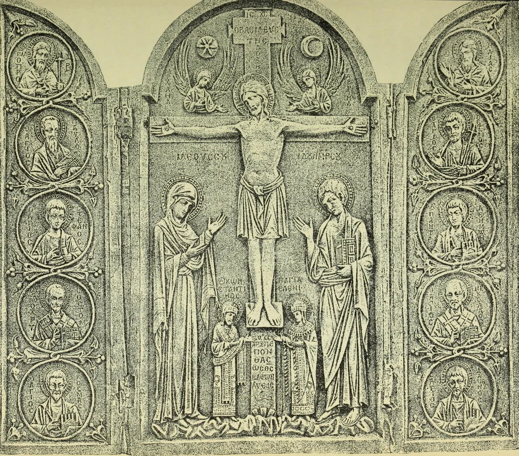An illustration from Ocherki pamiatnikov khristiansko ikonografi i iskusstva, 1900, leaf 288