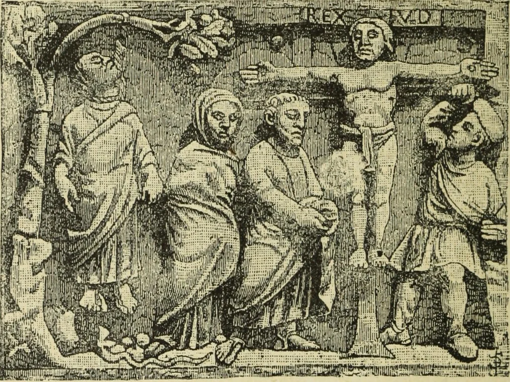 An illustration from Ocherki pamiatnikov khristiansko ikonografi i iskusstva, 1900, leaf 299