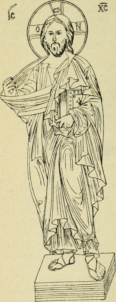 An illustration from Ocherki pamiatnikov khristiansko ikonografi i iskusstva, 1900, leaf 305