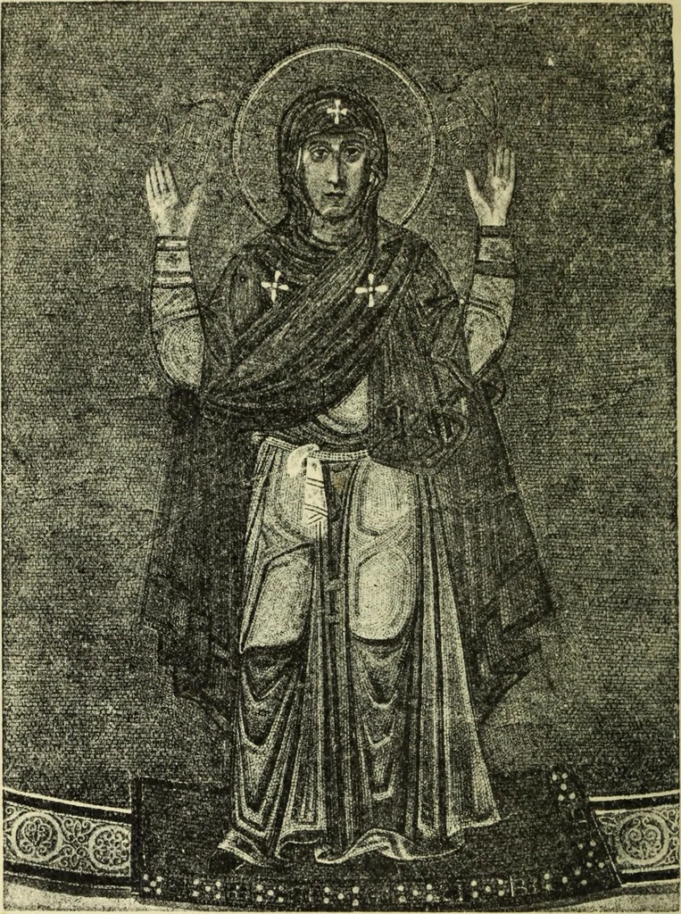 An illustration from Ocherki pamiatnikov khristiansko ikonografi i iskusstva, 1900, leaf 347