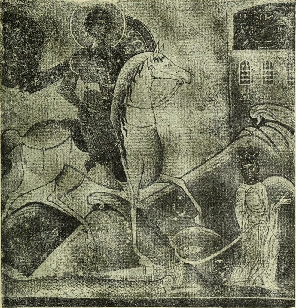 An illustration from Ocherki pamiatnikov khristiansko ikonografi i iskusstva, 1900, leaf 388