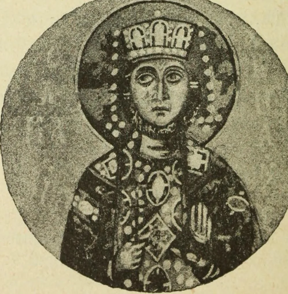 An illustration from Ocherki pamiatnikov khristiansko ikonografi i iskusstva, 1900, leaf 417