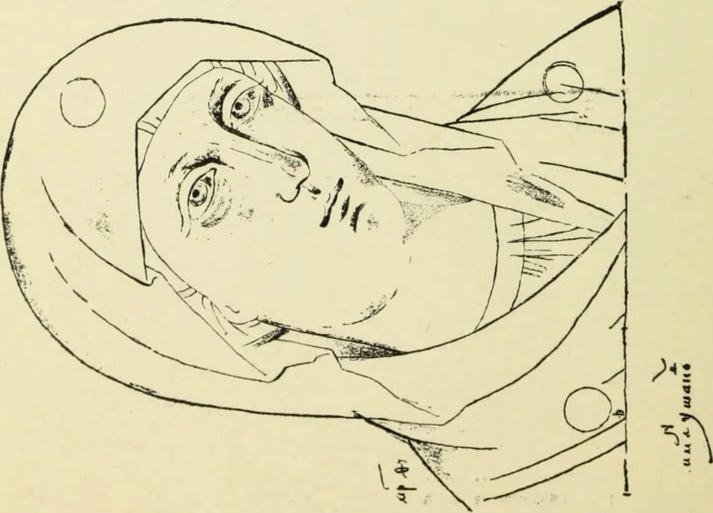 An illustration from Ocherki pamiatnikov khristiansko ikonografi i iskusstva, 1900, leaf 493
