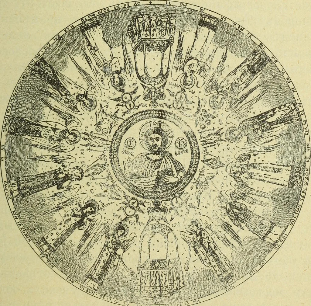 An illustration from Ocherki pamiatnikov khristiansko ikonografi i iskusstva, 1900, leaf 502