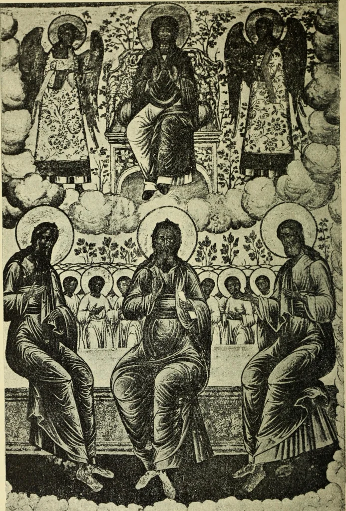 An illustration from Ocherki pamiatnikov khristiansko ikonografi i iskusstva, 1900, leaf 517