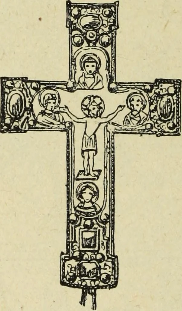 An illustration from Ocherki pamiatnikov khristiansko ikonografi i iskusstva, 1900, leaf 53