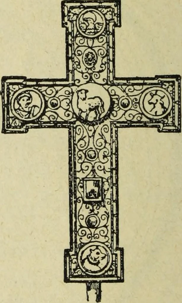 An illustration from Ocherki pamiatnikov khristiansko ikonografi i iskusstva, 1900, leaf 53