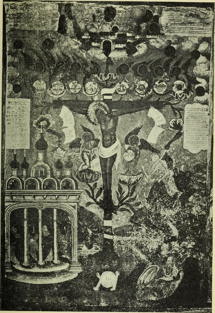An illustration from Ocherki pamiatnikov khristiansko ikonografi i iskusstva, 1900, leaf 540