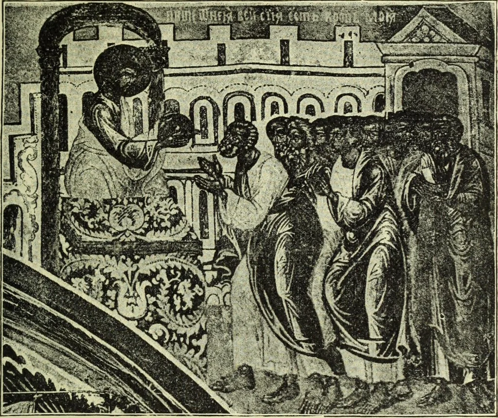 An illustration from Ocherki pamiatnikov khristiansko ikonografi i iskusstva, 1900, leaf 546