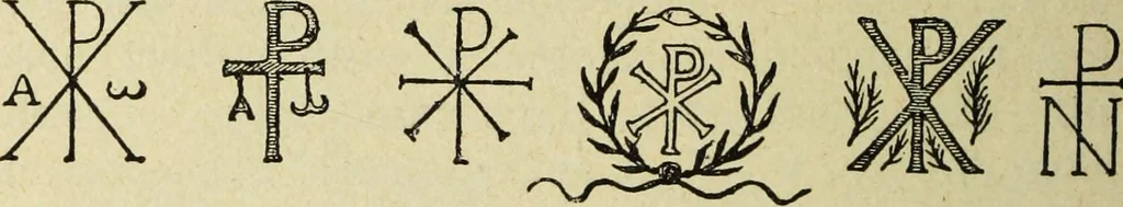 An illustration from Ocherki pamiatnikov khristiansko ikonografi i iskusstva, 1900, leaf 55