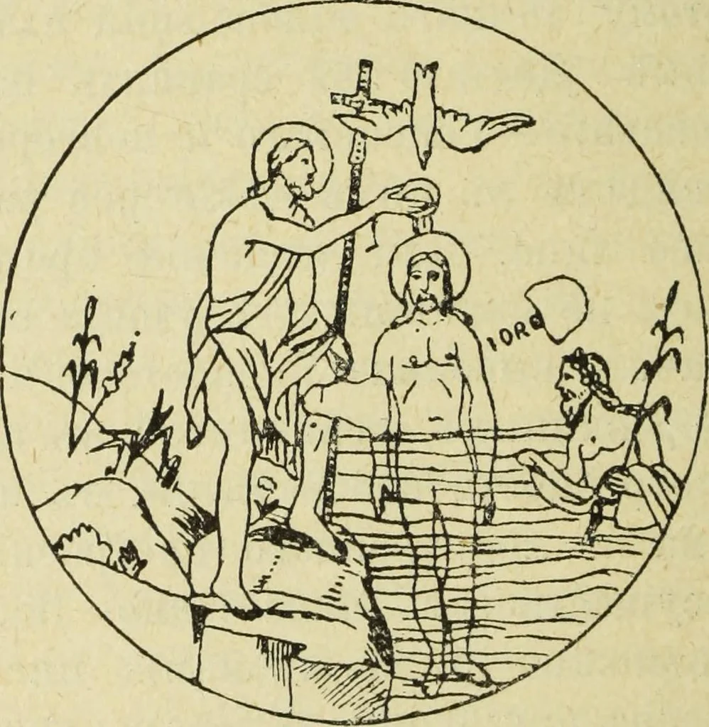 An illustration from Ocherki pamiatnikov khristiansko ikonografi i iskusstva, 1900, leaf 555