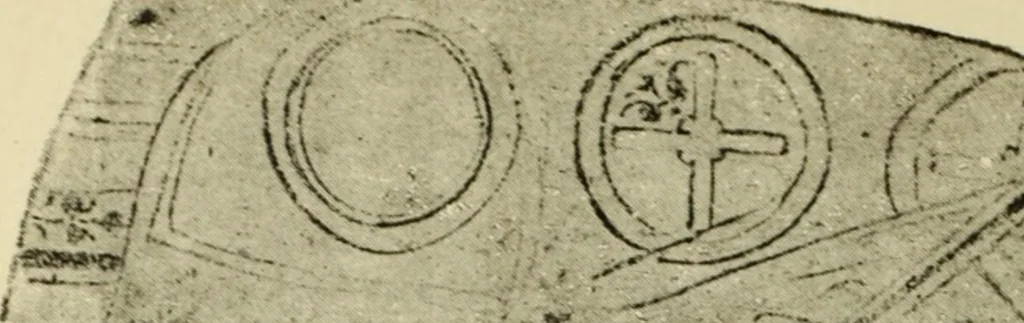 An illustration from Ocherki pamiatnikov khristiansko ikonografi i iskusstva, 1900, leaf 573