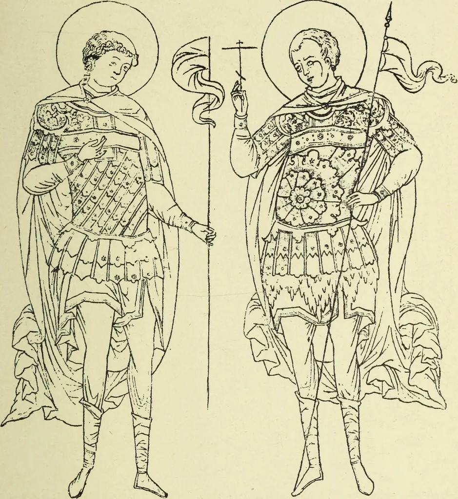An illustration from Ocherki pamiatnikov khristiansko ikonografi i iskusstva, 1900, leaf 578