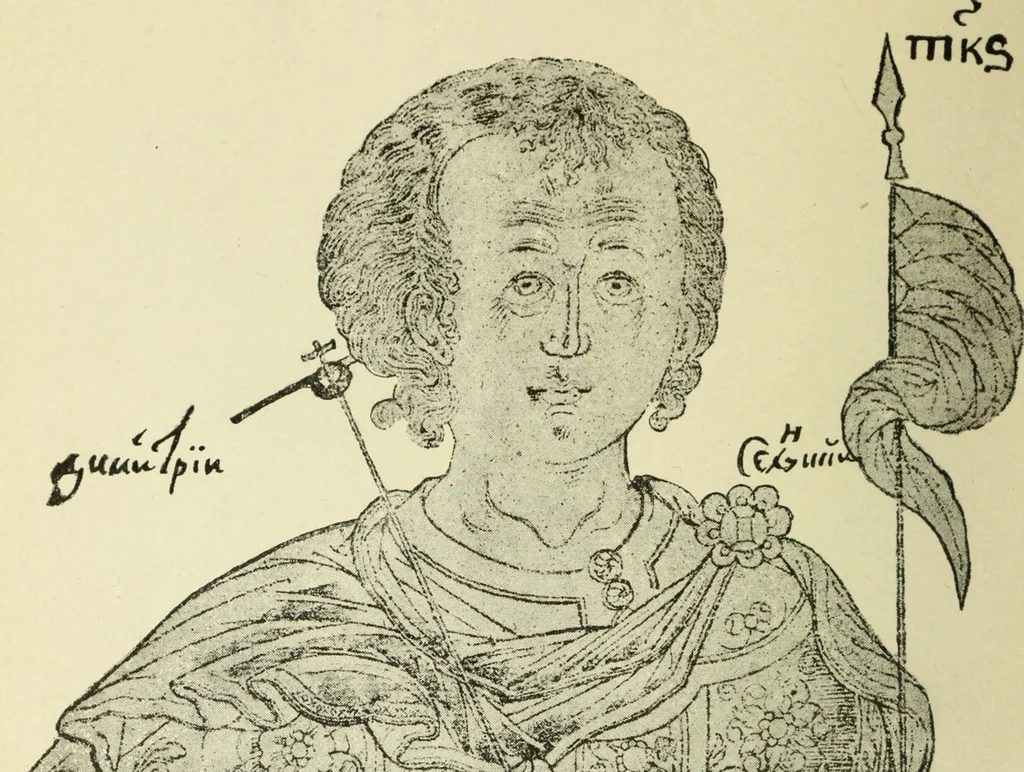 An illustration from Ocherki pamiatnikov khristiansko ikonografi i iskusstva, 1900, leaf 581