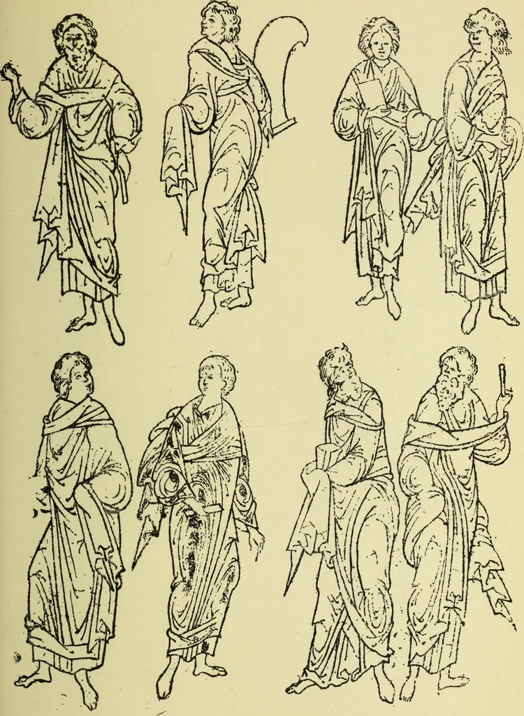 An illustration from Ocherki pamiatnikov khristiansko ikonografi i iskusstva, 1900, leaf 592