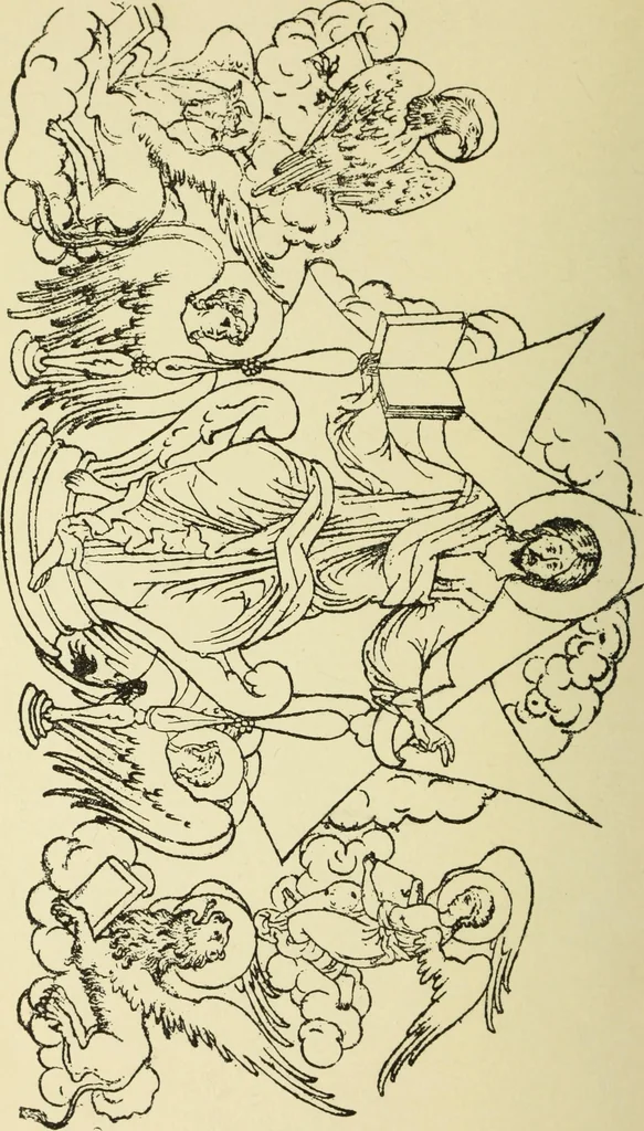 An illustration from Ocherki pamiatnikov khristiansko ikonografi i iskusstva, 1900, leaf 605
