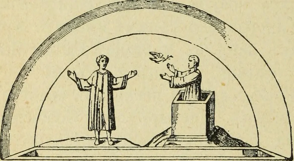 An illustration from Ocherki pamiatnikov khristiansko ikonografi i iskusstva, 1900, leaf 65