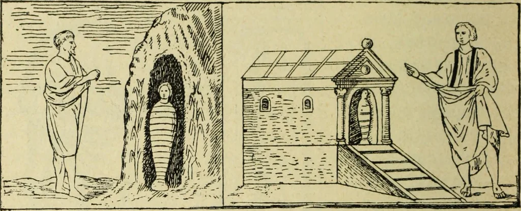 An illustration from Ocherki pamiatnikov khristiansko ikonografi i iskusstva, 1900, leaf 71