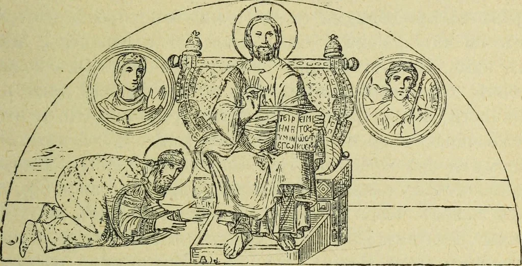 An illustration from Ocherki pamiatnikov khristiansko ikonografi i iskusstva, 1900, leaf 82