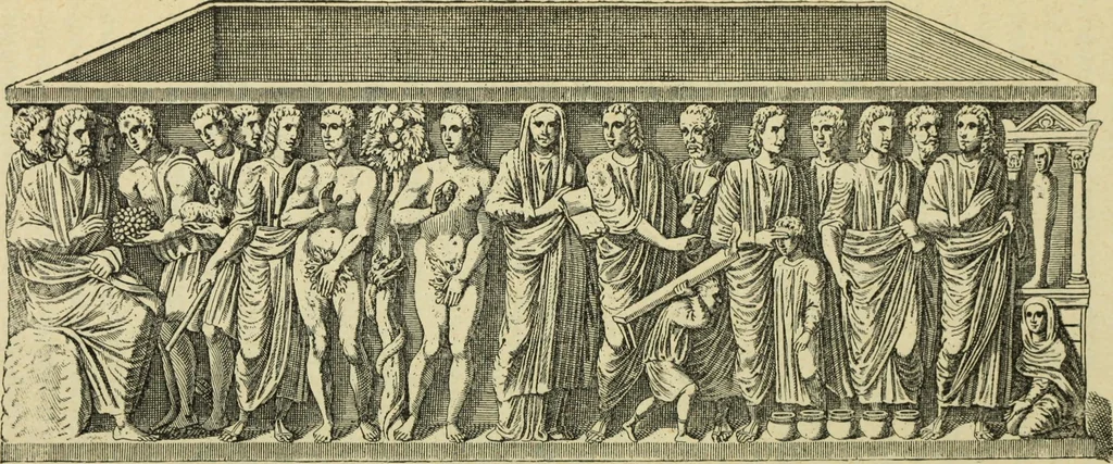 An illustration from Ocherki pamiatnikov khristiansko ikonografi i iskusstva, 1900, leaf 99