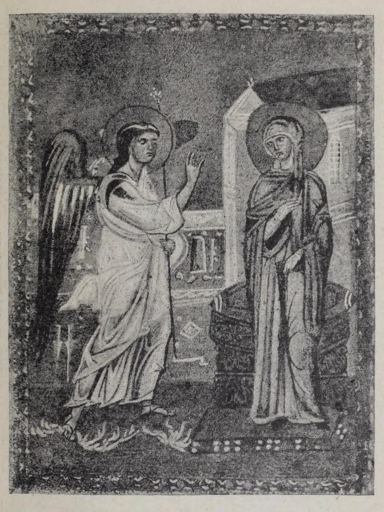 An illustration from Ocherki pami︠a︡tnikov khristīanskoĭ ikonografīi i iskusstva, 1900, leaf 223