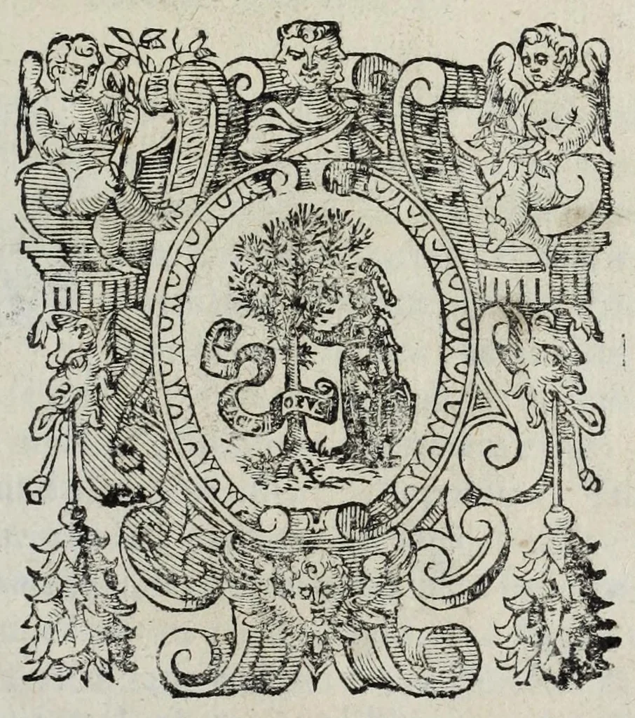 An illustration from Octavii Ferrari de re vestiaria, libri septem : quatuor postremi nunc primum prodeunt : reliqui emendatiores & auctiores .., 1654, leaf 11