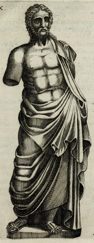 An illustration from Octavii Ferrari de re vestiaria, libri septem : quatuor postremi nunc primum prodeunt : reliqui emendatiores & auctiores .., 1654, leaf 519