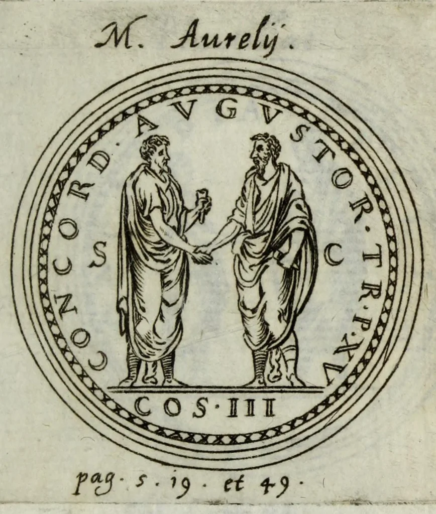 An illustration from Octavii Ferrarii De re vestiaria libri tres, 1642, leaf 85