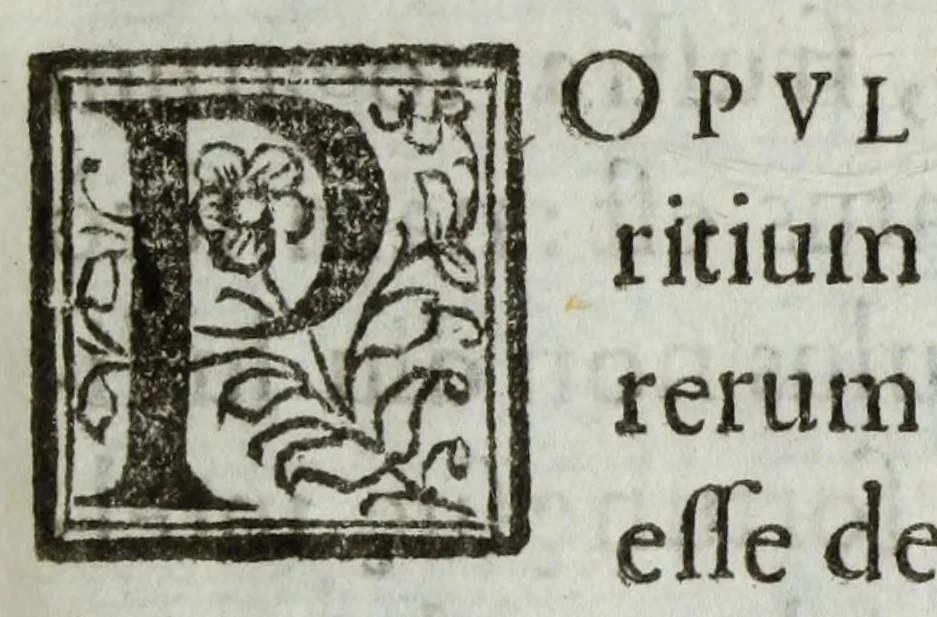 An illustration from Octavii Ferrarii De re vestiaria libri tres, 1642, leaf 9