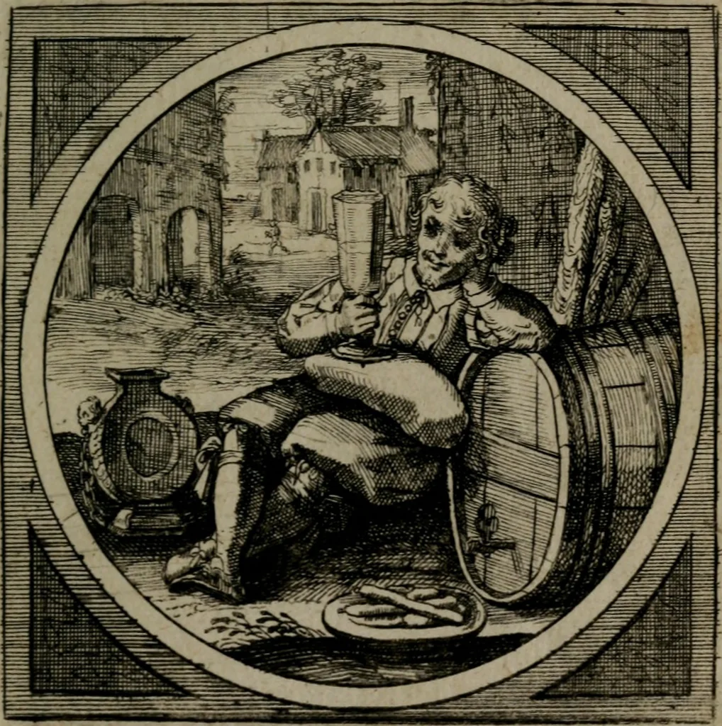 An illustration from Octoginta emblemata moralia nova : e sacris literis petita, formandis ad veram pietatem accommodata, & elegantibus picturis aeri incisis repraesentata, 1630, leaf 324