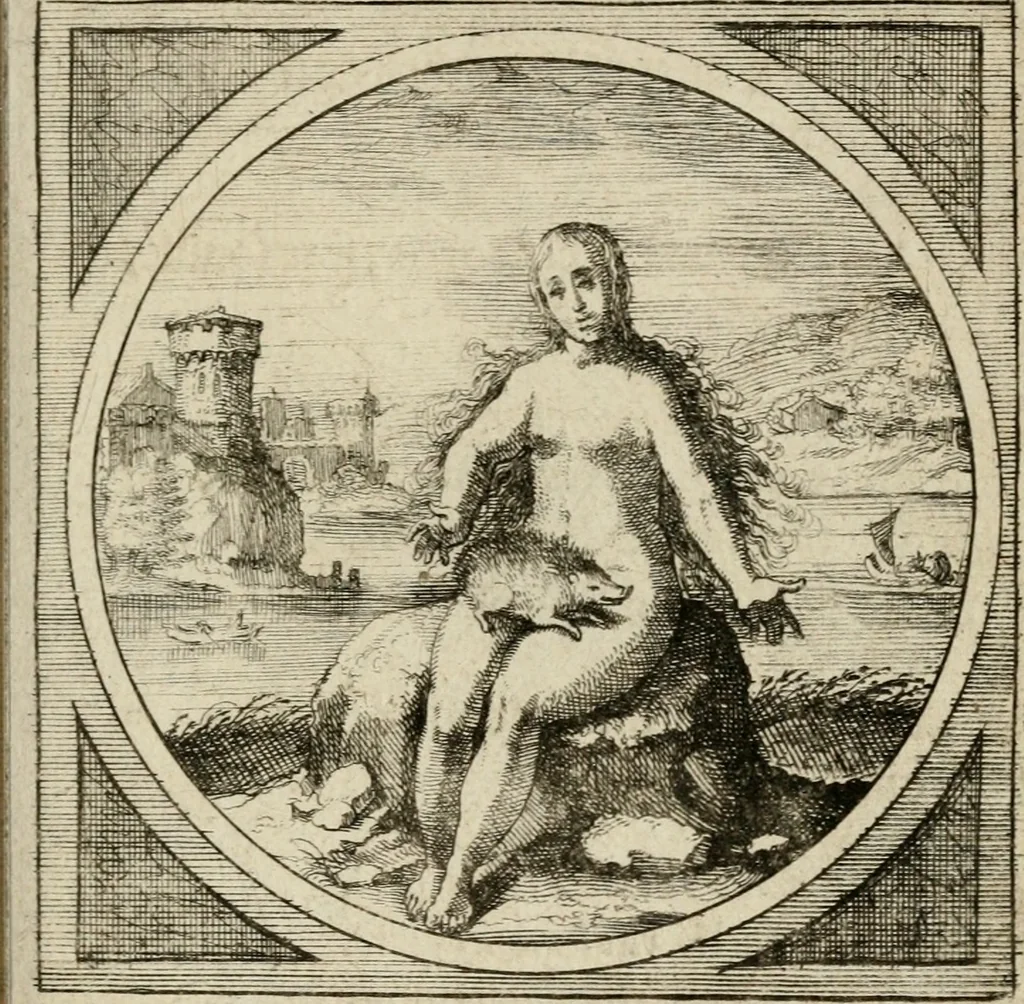 An illustration from Octoginta emblemata moralia nova, e sacris literis petita, formandis ad veram pietatem accommodata, & elegantibus picturis aeri incisis repraesentata, 1630, leaf 106
