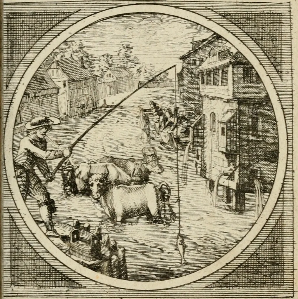 An illustration from Octoginta emblemata moralia nova, e sacris literis petita, formandis ad veram pietatem accommodata, & elegantibus picturis aeri incisis repraesentata, 1630, leaf 114