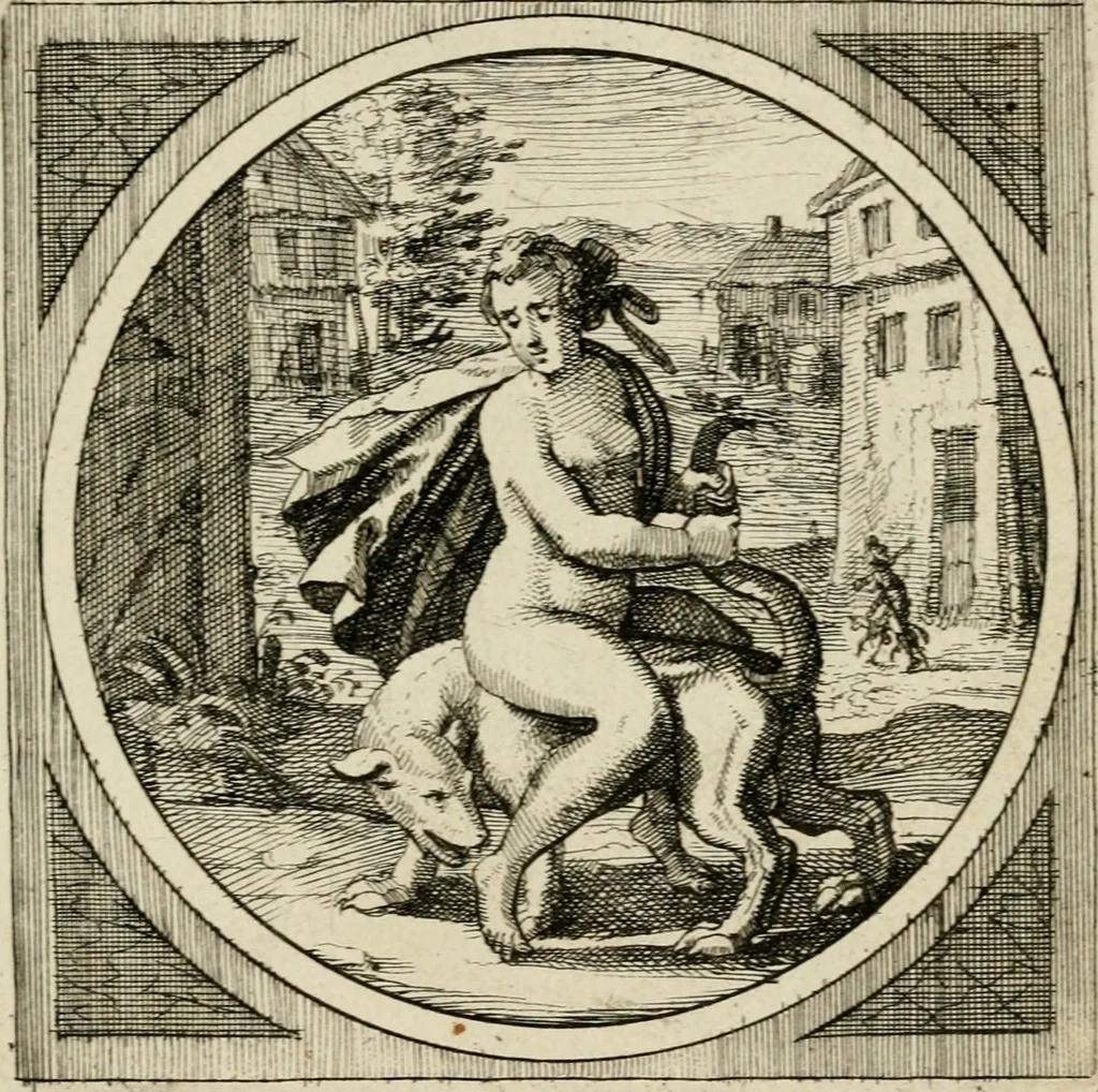 An illustration from Octoginta emblemata moralia nova, e sacris literis petita, formandis ad veram pietatem accommodata, & elegantibus picturis aeri incisis repraesentata, 1630, leaf 138