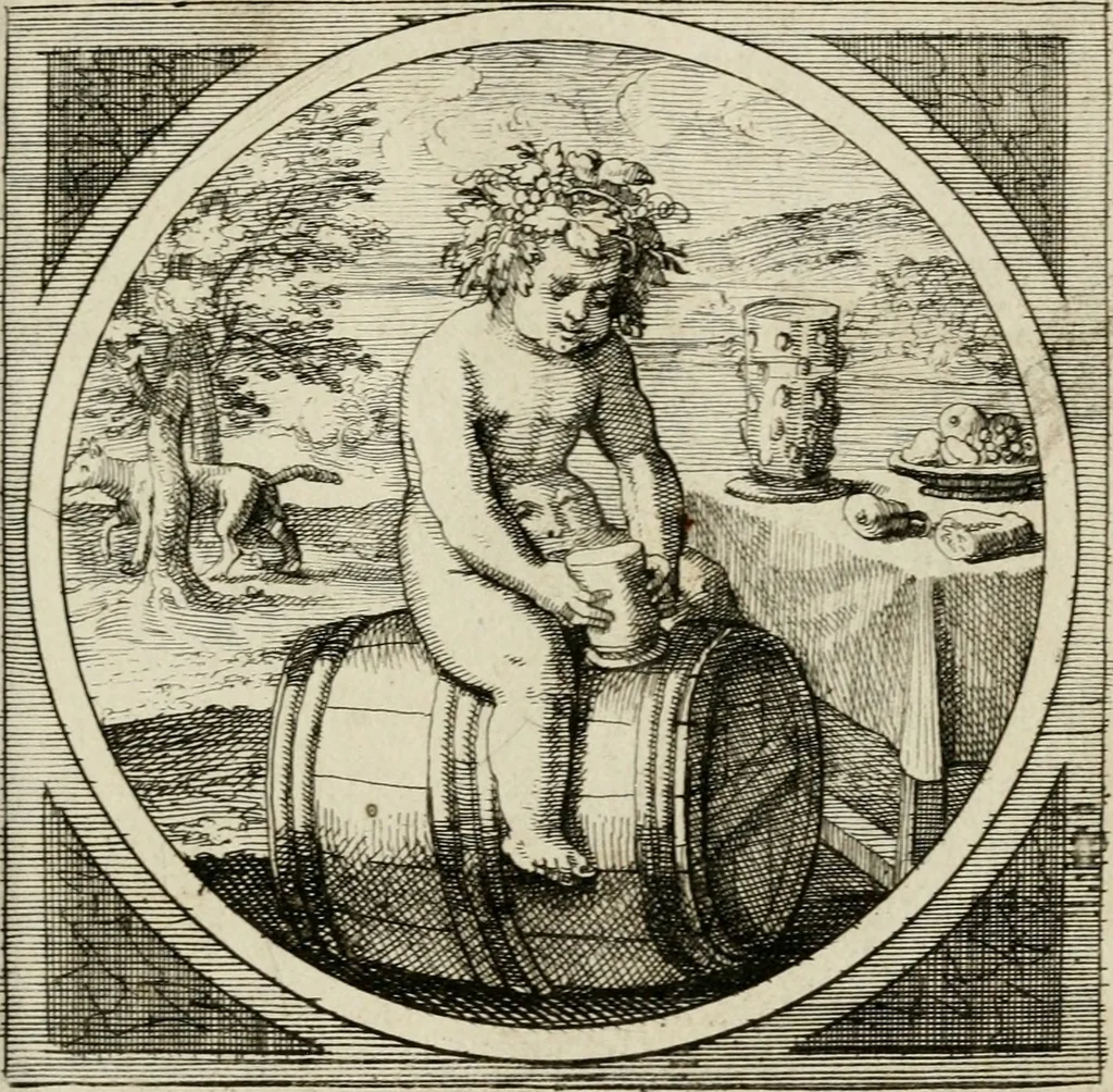 An illustration from Octoginta emblemata moralia nova, e sacris literis petita, formandis ad veram pietatem accommodata, & elegantibus picturis aeri incisis repraesentata, 1630, leaf 146