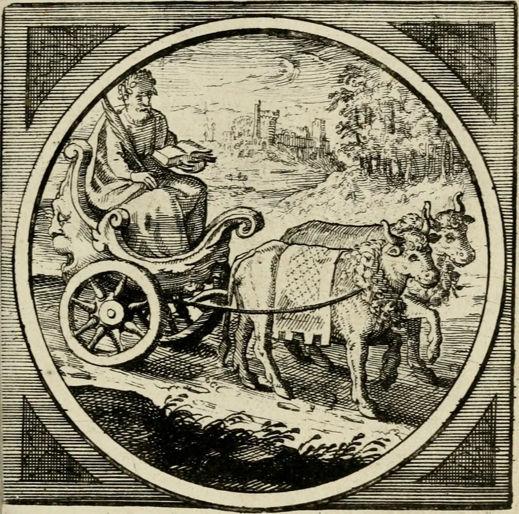 An illustration from Octoginta emblemata moralia nova, e sacris literis petita, formandis ad veram pietatem accommodata, & elegantibus picturis aeri incisis repraesentata, 1630, leaf 162
