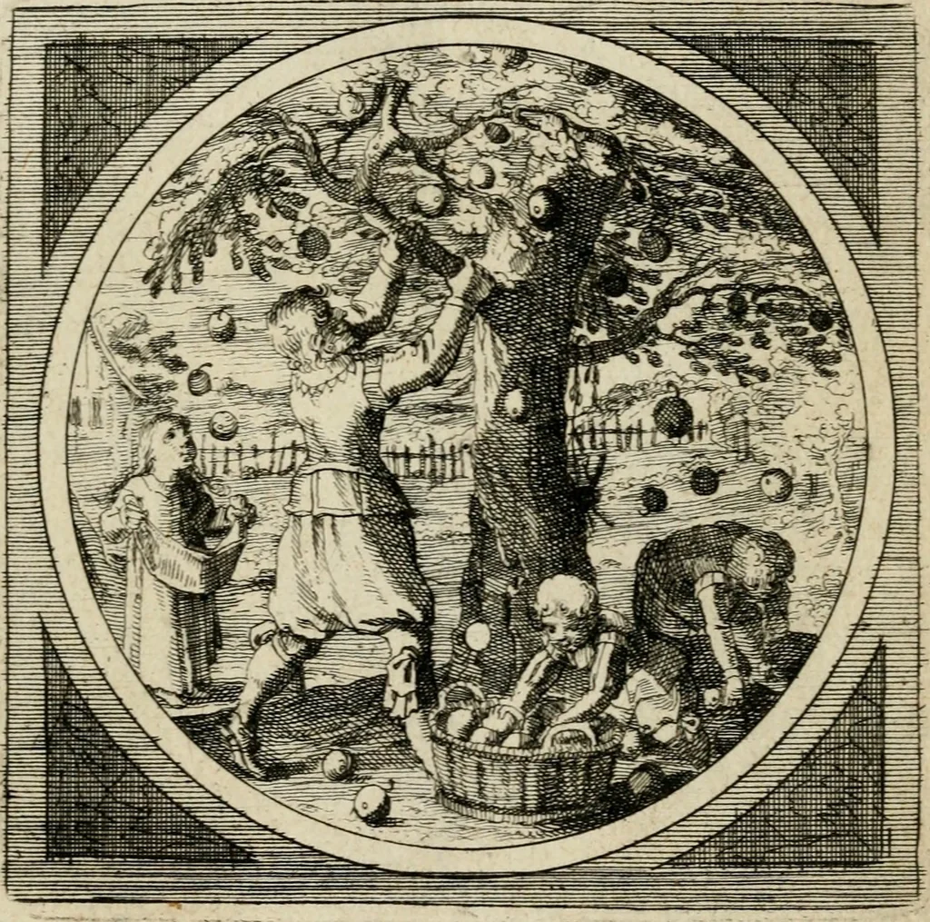 An illustration from Octoginta emblemata moralia nova, e sacris literis petita, formandis ad veram pietatem accommodata, & elegantibus picturis aeri incisis repraesentata, 1630, leaf 270