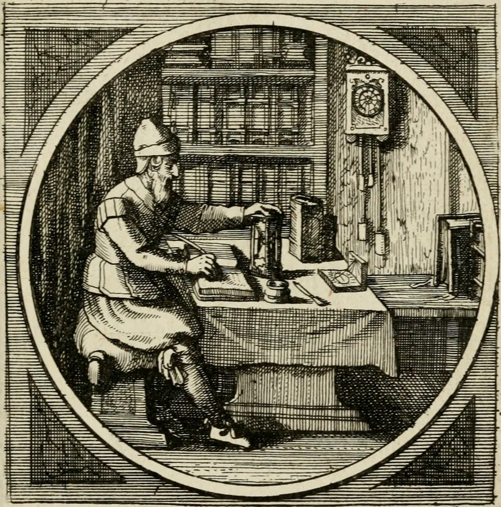 An illustration from Octoginta emblemata moralia nova, e sacris literis petita, formandis ad veram pietatem accommodata, & elegantibus picturis aeri incisis repraesentata, 1630, leaf 290