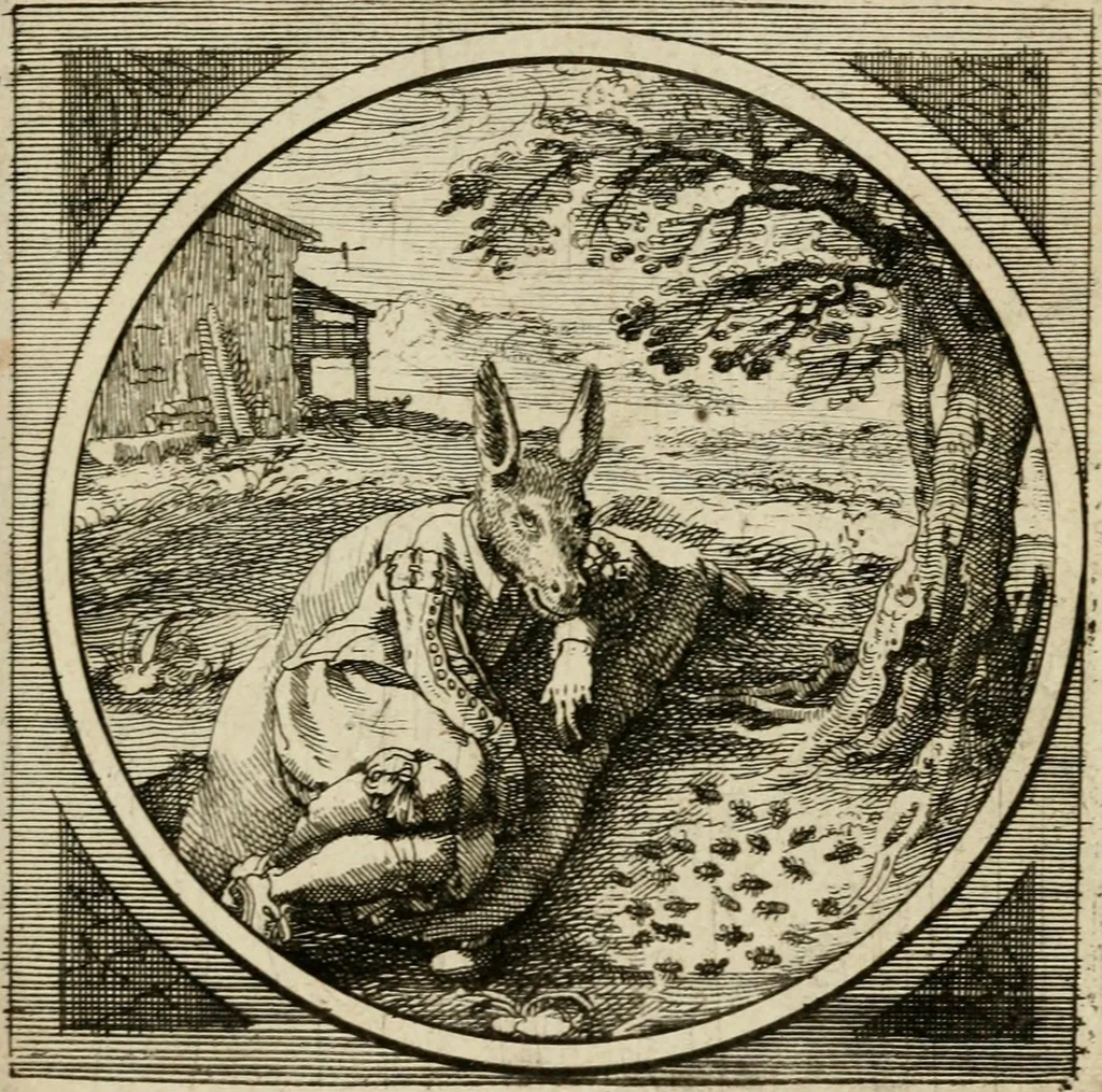 An illustration from Octoginta emblemata moralia nova, e sacris literis petita, formandis ad veram pietatem accommodata, & elegantibus picturis aeri incisis repraesentata, 1630, leaf 294