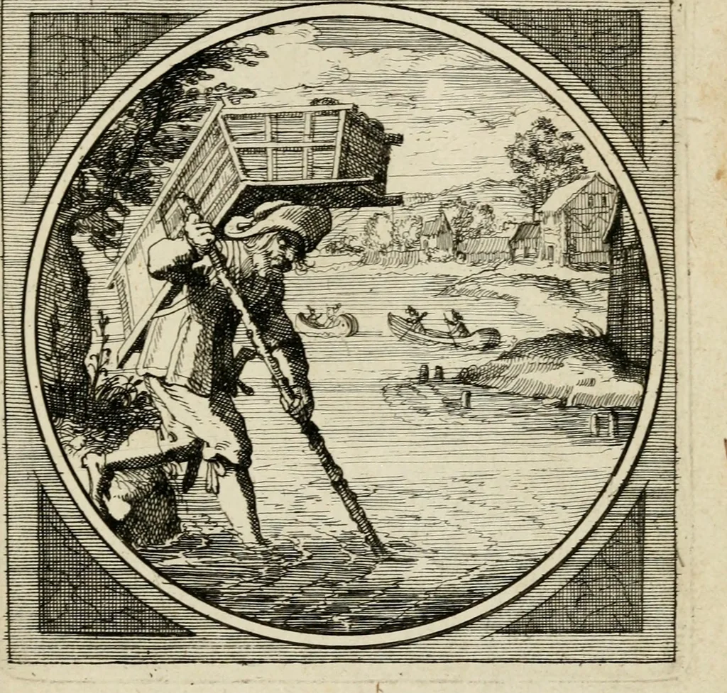 An illustration from Octoginta emblemata moralia nova, e sacris literis petita, formandis ad veram pietatem accommodata, & elegantibus picturis aeri incisis repraesentata, 1630, leaf 310