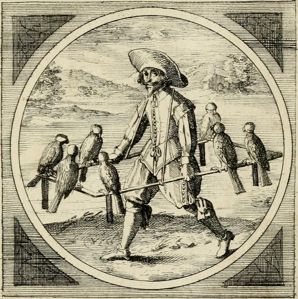An illustration from Octoginta emblemata moralia nova, e sacris literis petita, formandis ad veram pietatem accommodata, & elegantibus picturis aeri incisis repraesentata, 1630, leaf 314
