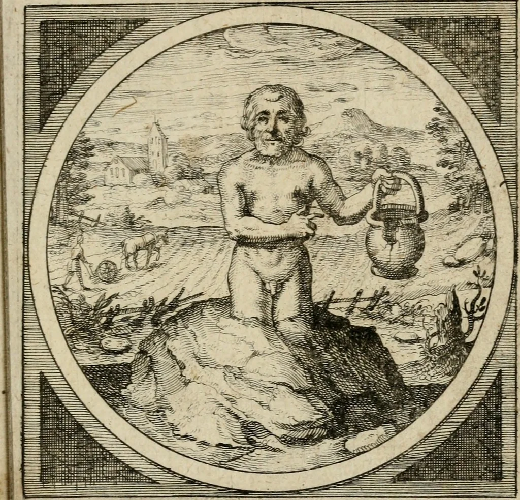 An illustration from Octoginta emblemata moralia nova, e sacris literis petita, formandis ad veram pietatem accommodata, & elegantibus picturis aeri incisis repraesentata, 1630, leaf 38