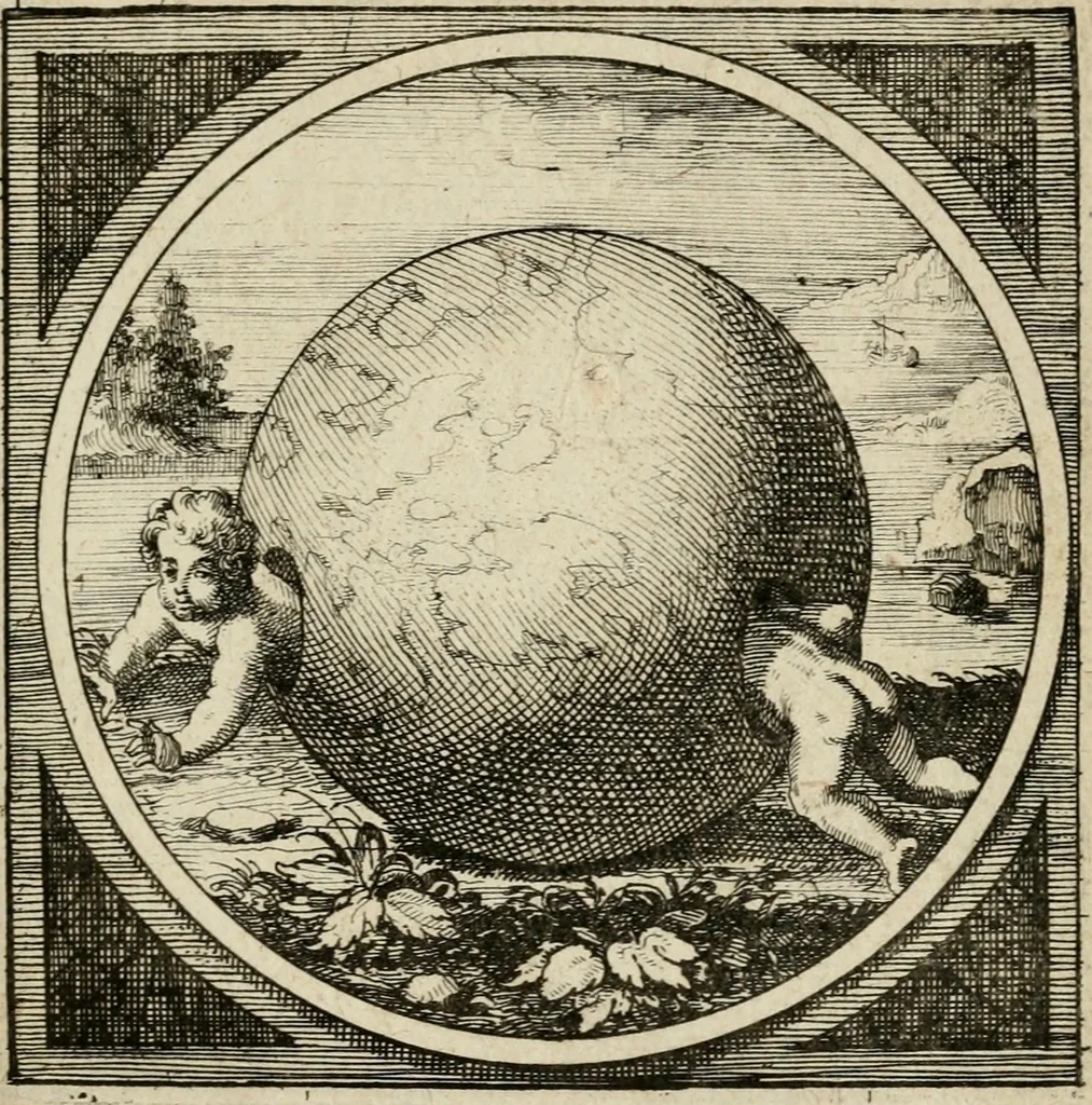 An illustration from Octoginta emblemata moralia nova, e sacris literis petita, formandis ad veram pietatem accommodata, & elegantibus picturis aeri incisis repraesentata, 1630, leaf 42