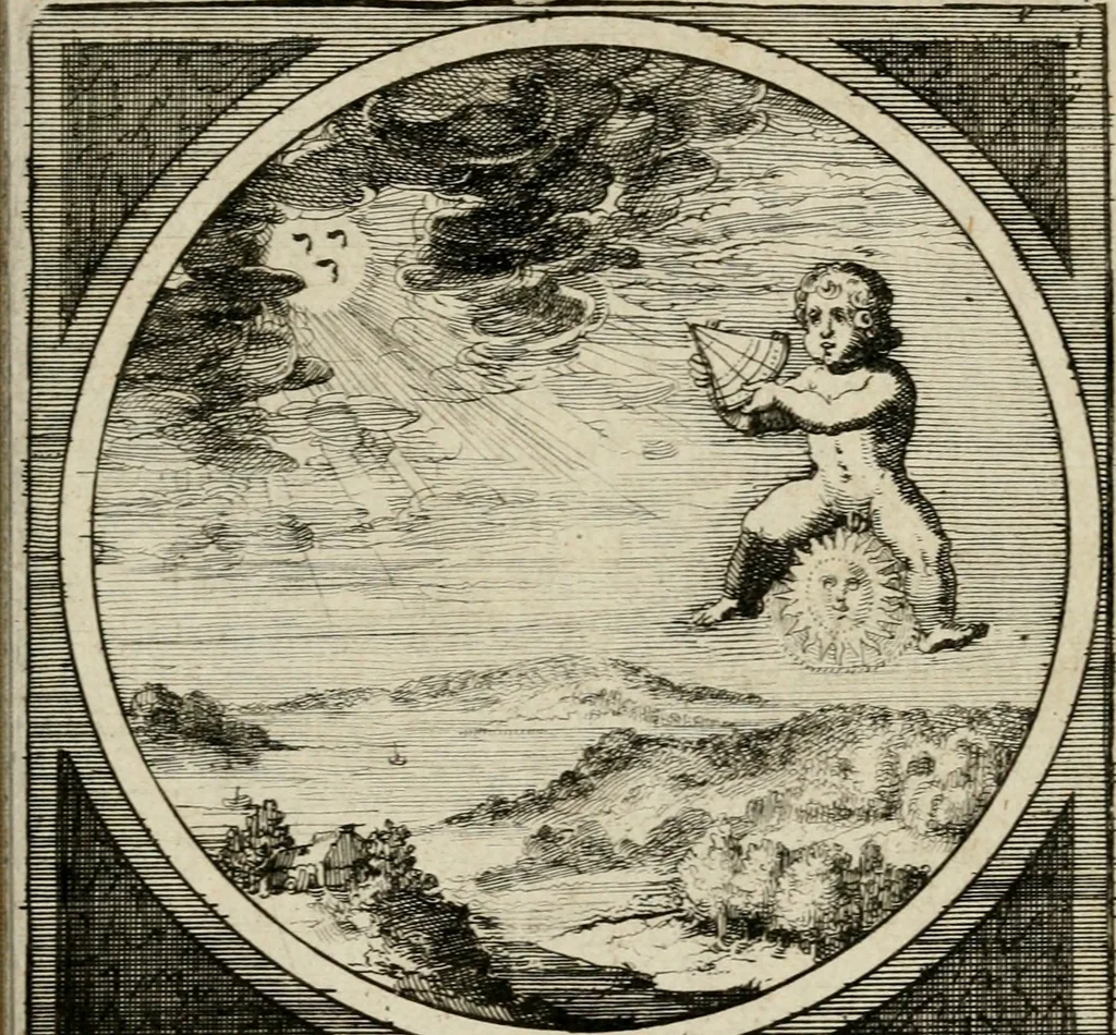 An illustration from Octoginta emblemata moralia nova, e sacris literis petita, formandis ad veram pietatem accommodata, & elegantibus picturis aeri incisis repraesentata, 1630, leaf 78