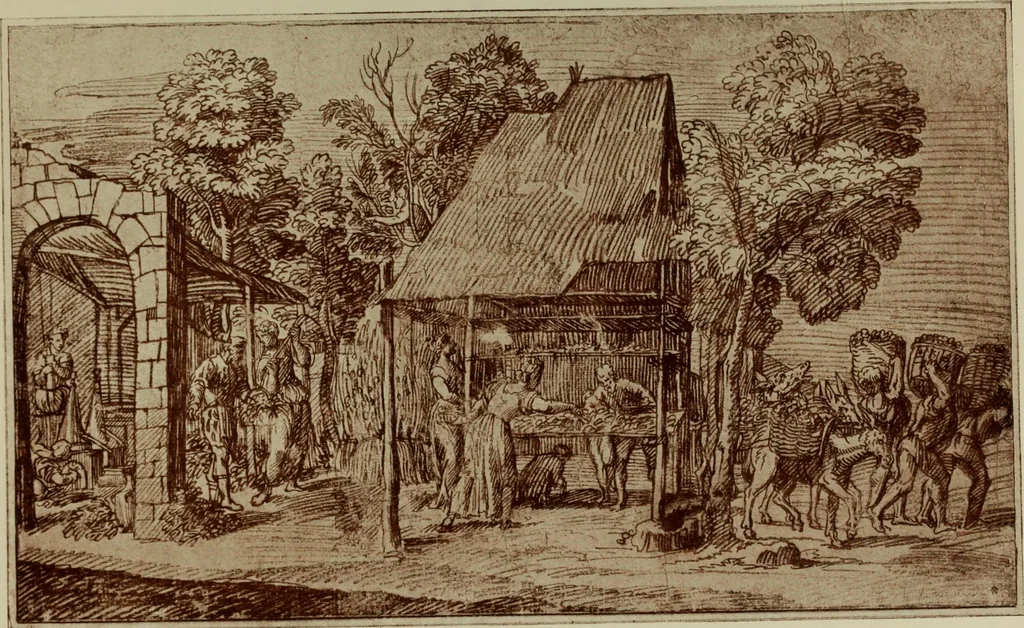 An illustration from Starye gody, 1907, leaf 114