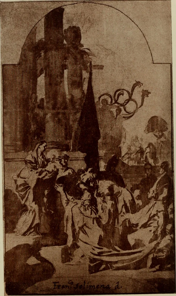 An illustration from Starye gody, 1907, leaf 121