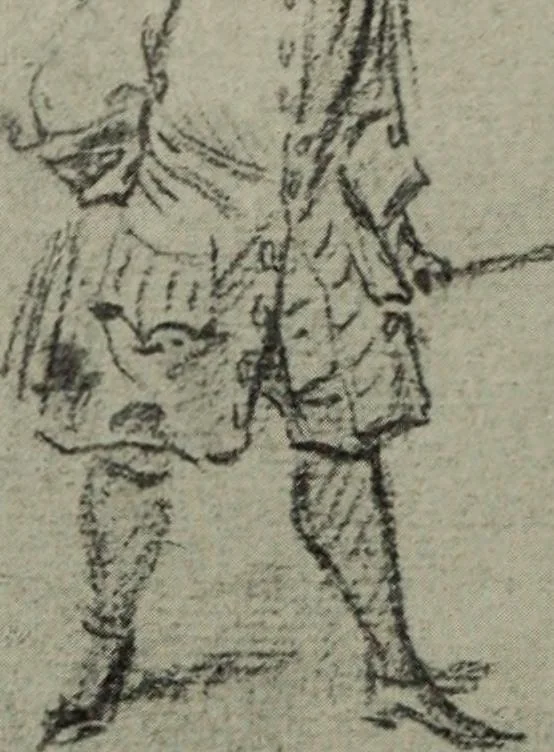 An illustration from Starye gody, 1907, leaf 131