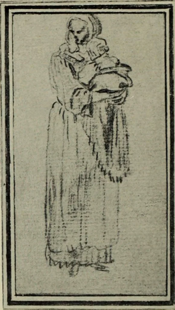 An illustration from Starye gody, 1907, leaf 131